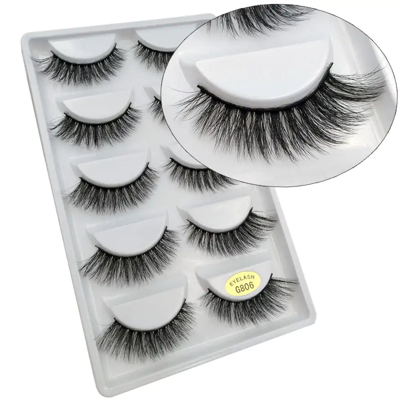 Luxurious 3D Mink Eyelashes from Skin Deep Beauty&More