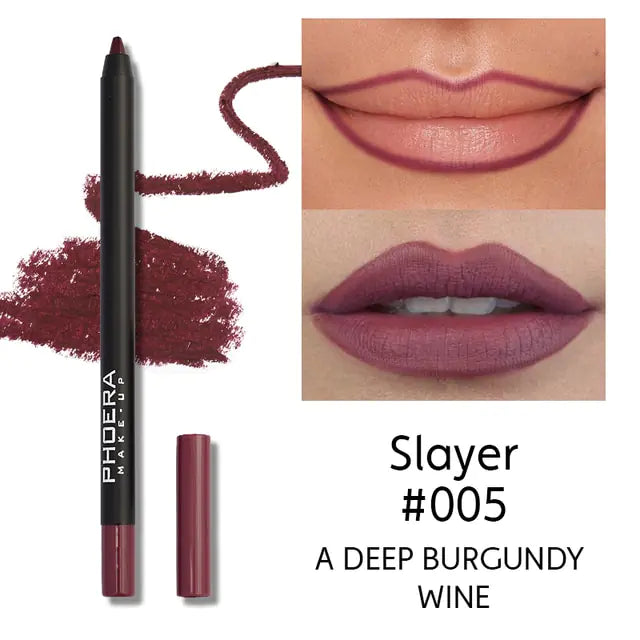 Discover Vibrant Lip Shades With 13-Color Lipliner Pencil