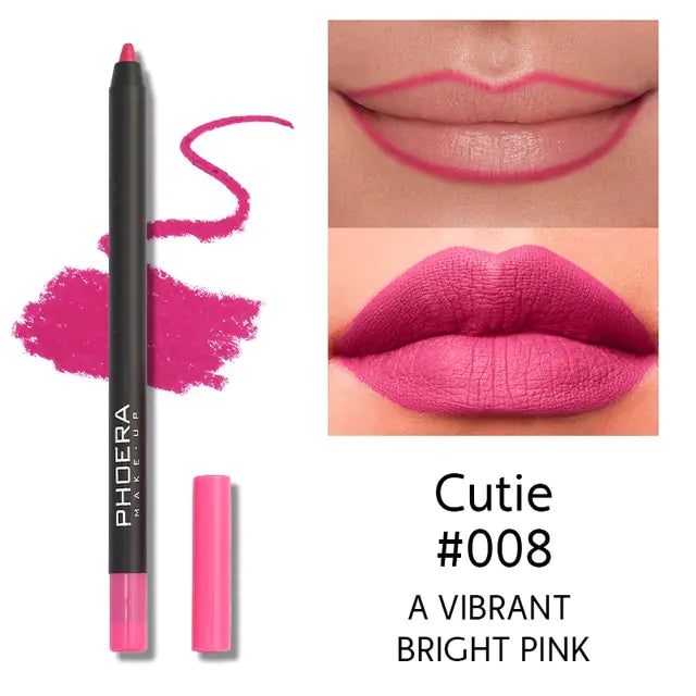 Discover Vibrant Lip Shades With 13-Color Lipliner Pencil