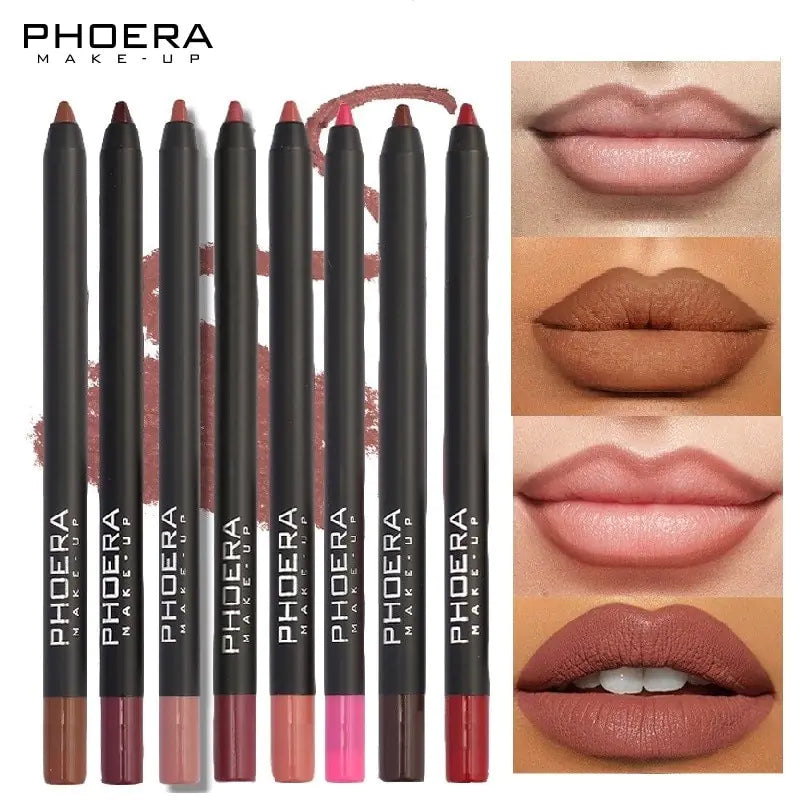 Discover Vibrant Lip Shades With 13-Color Lipliner Pencil