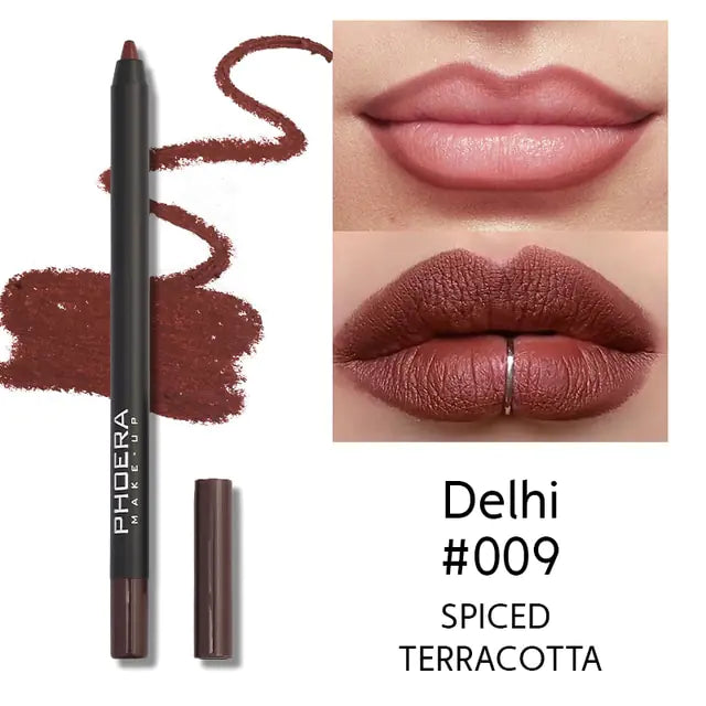 Discover Vibrant Lip Shades With 13-Color Lipliner Pencil