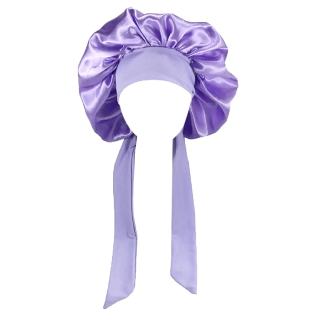 Women Satin Sleeping / Shower Cap