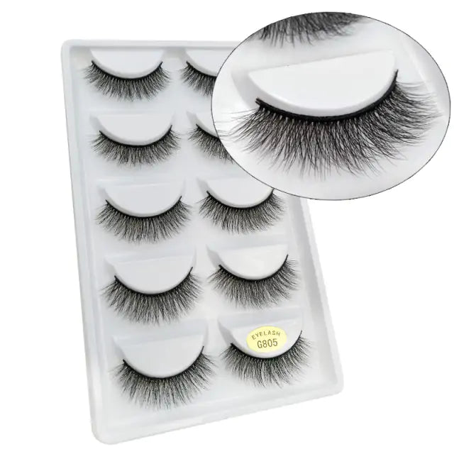 Luxurious 3D Mink Eyelashes from Skin Deep Beauty&More
Realistic false lashes with dramatic flare for enhanced eye definition.