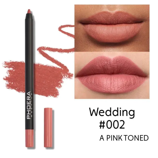 Discover Vibrant Lip Shades With 13-Color Lipliner Pencil