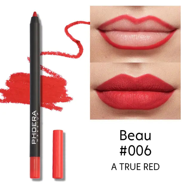 Discover Vibrant Lip Shades With 13-Color Lipliner Pencil