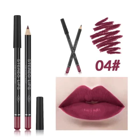 Discover Vibrant Lip Shades With 13-Color Lipliner Pencil